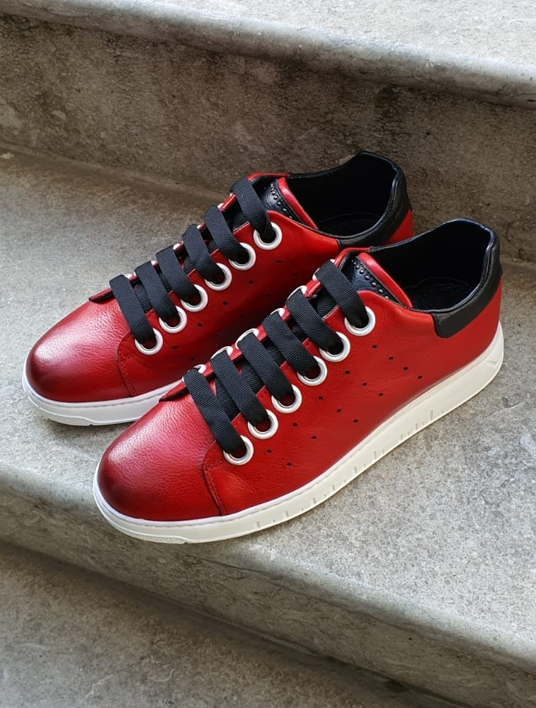 Bellfast Aysoti Red Low-Top Sneaker