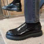 Aysoti Avallos Black Buckle Loafers