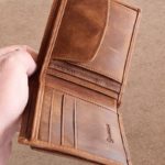 Aysoti Raleigh Tan Leather Wallet