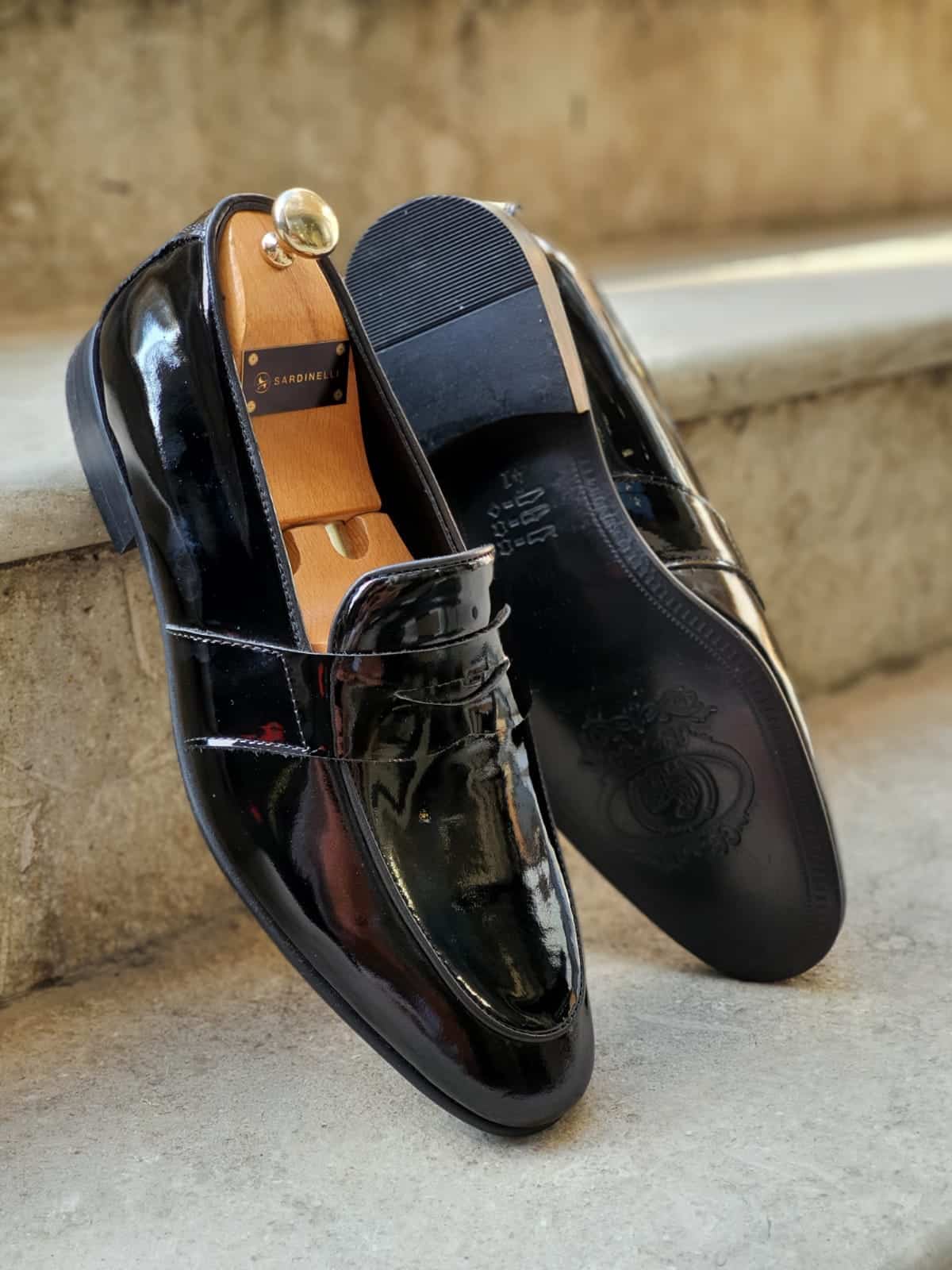 Aysoti Black Buckle Loafers