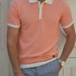 Aysoti New Bern Pink Slim Fit Polo T-Shirt