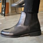 Aysoti Madeira Black Chelsea Boots