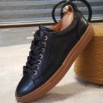 Aysoti Darlington Black Low-Top Sneakers
