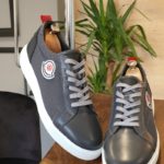 Aysoti Darlington Gray Mid-Top Sneakers