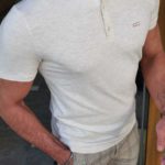 Aysoti Marvee Beige Slim Fit Polo T-Shirt