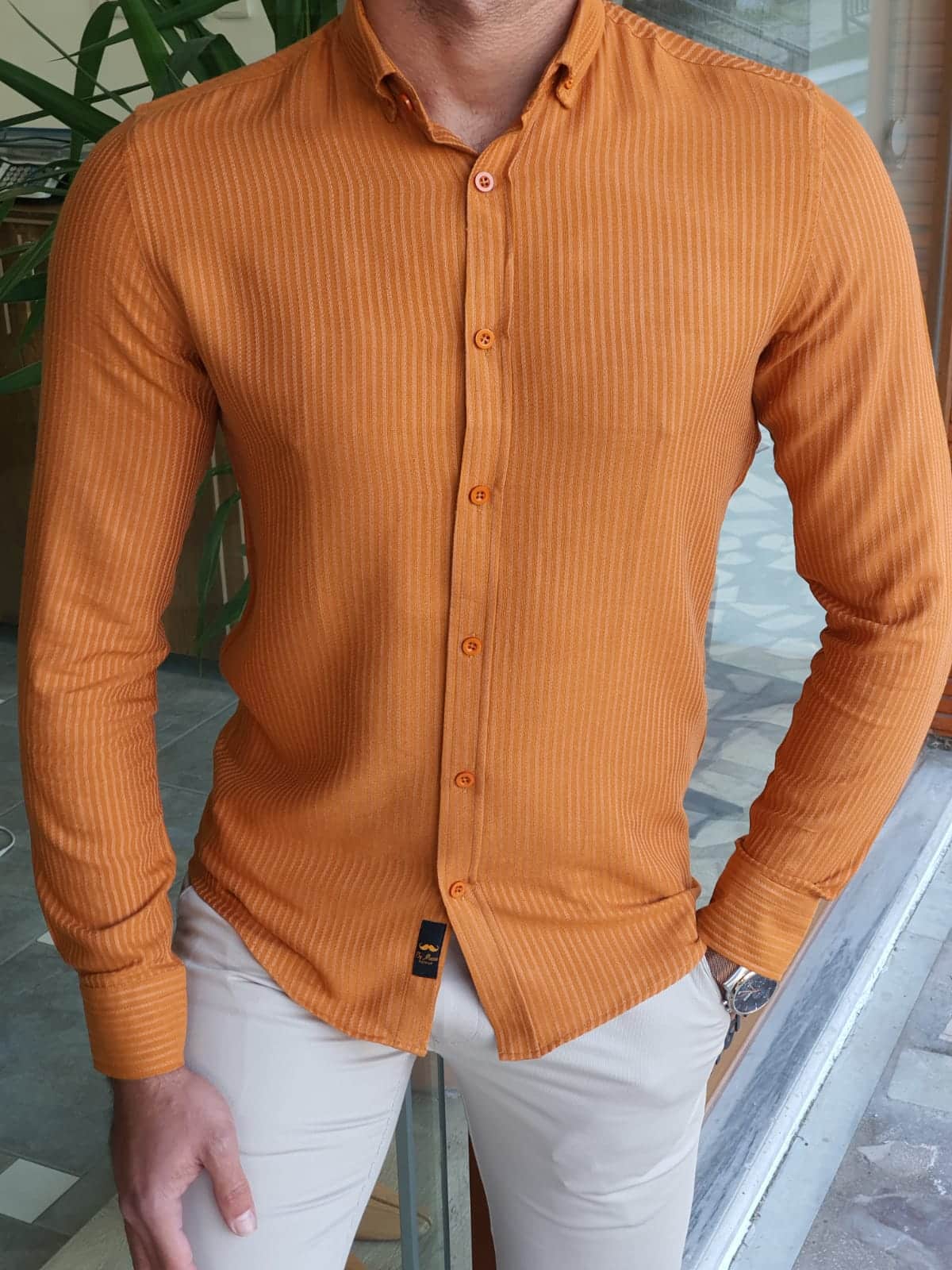 Striped Cotton Shirt
