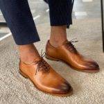 Tan Lace Up Oxfords
