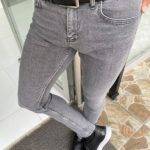 Gray Slim Fit Jeans